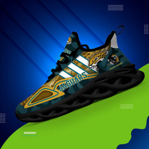 Jacksonville Jaguars Personalized Yezy Running Sneakers BB246