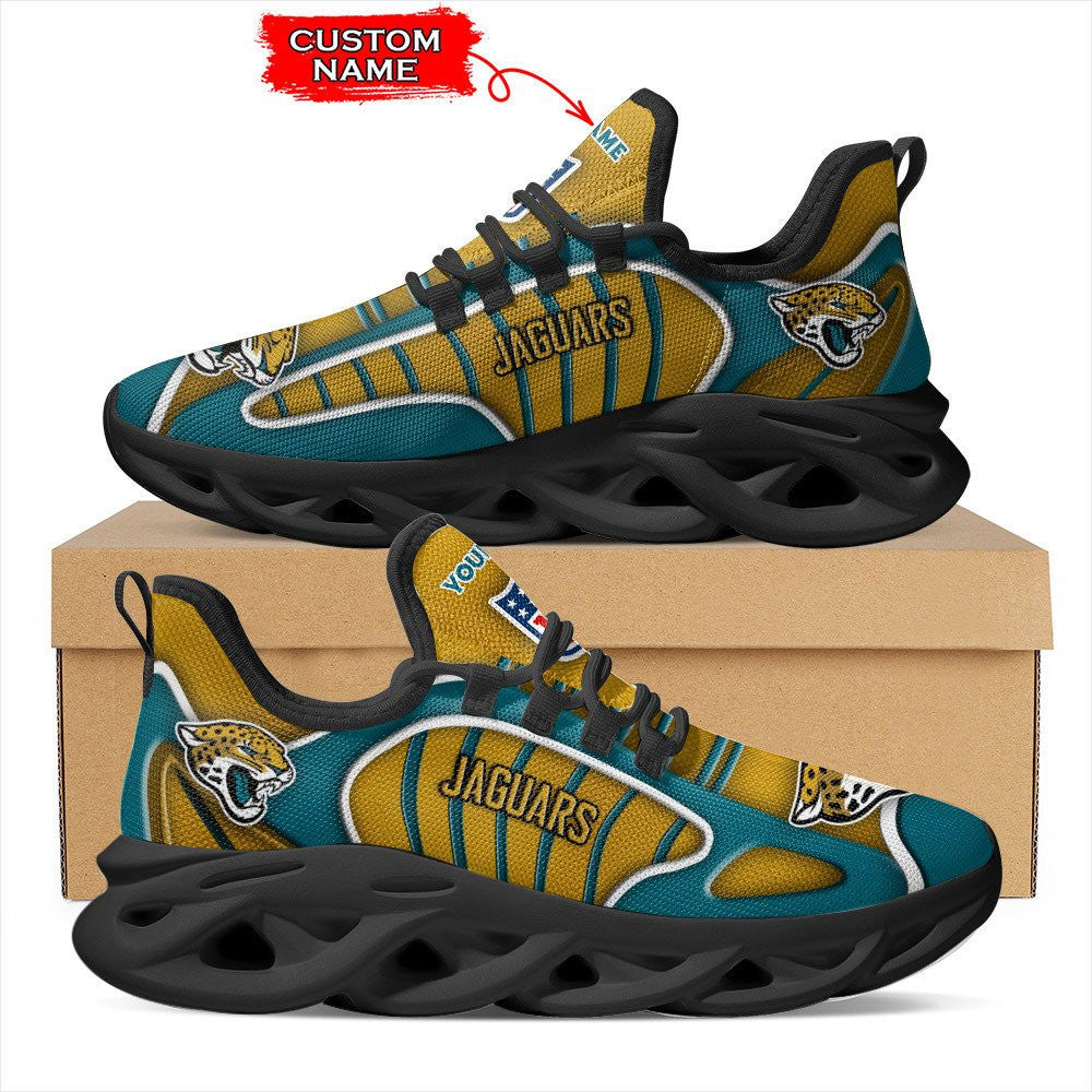 Jacksonville Jaguars Personalized Yezy Running Sneakers BG139