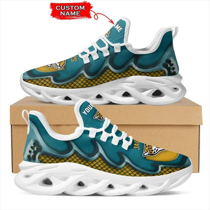 Jacksonville Jaguars Personalized Yezy Running Sneakers BG394