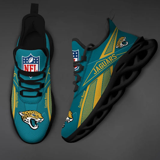 Jacksonville Jaguars Personalized Yezy Running Sneakers SPD527