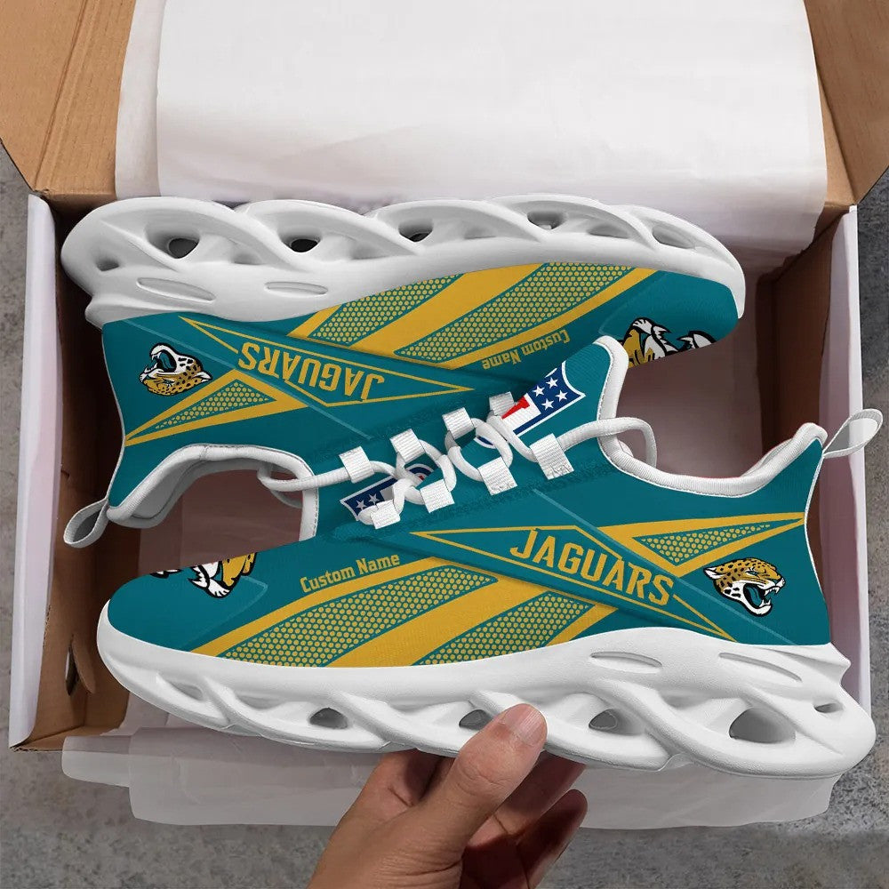 Jacksonville Jaguars Personalized Yezy Running Sneakers SPD527