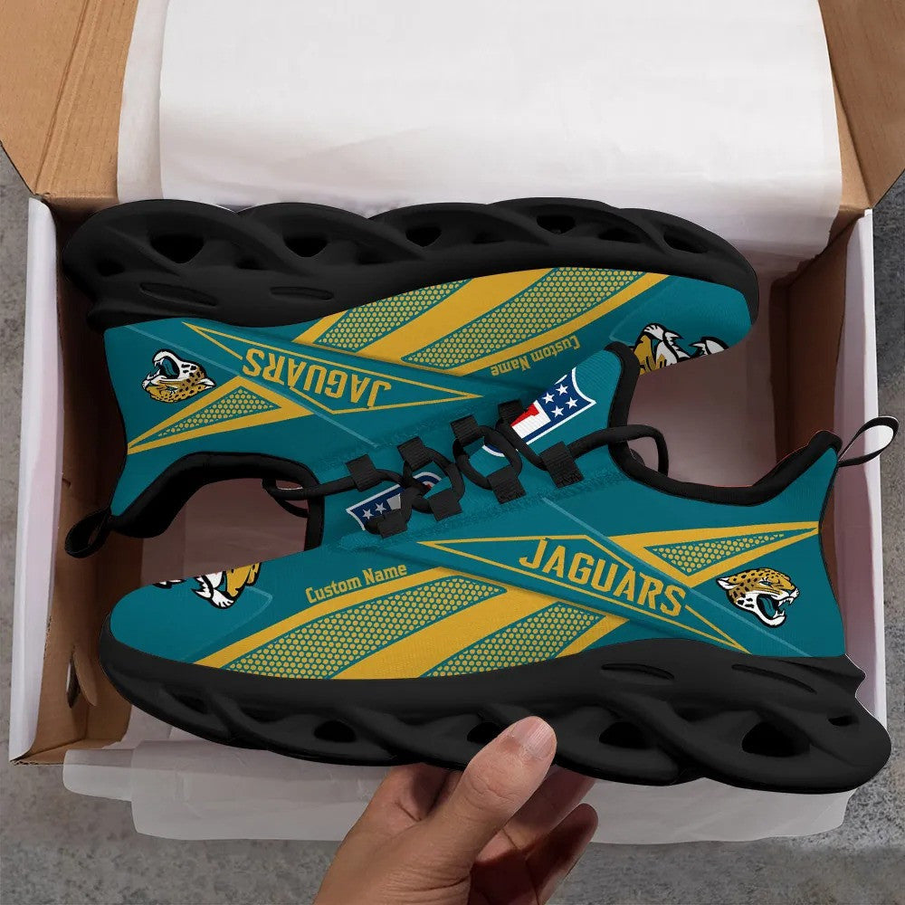 Jacksonville Jaguars Personalized Yezy Running Sneakers SPD527