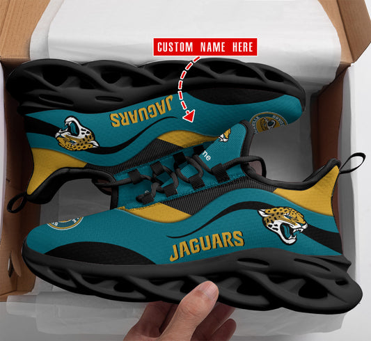 Jacksonville Jaguars Personalized Yezy Running Sneakers SPD553