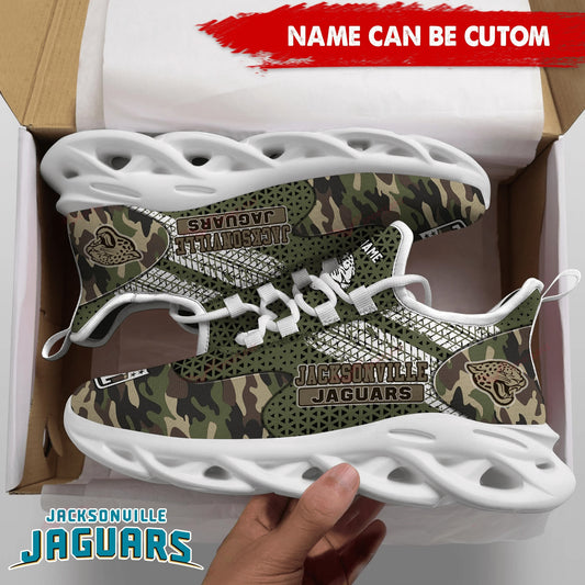 Jacksonville Jaguars Personalized Yezy Running Sneakers SPD604