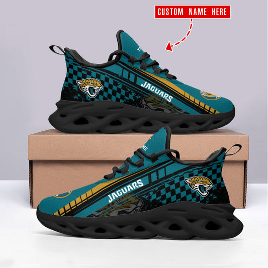 Jacksonville Jaguars Personalized Yezy Running Sneakers SPD672