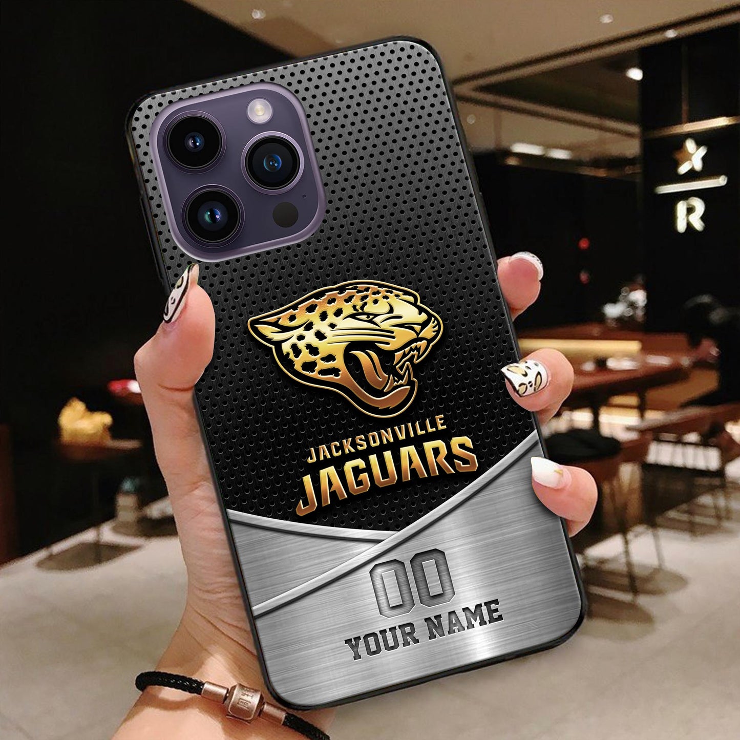 Jacksonville Jaguars  Personalized Phone Case BGPC072