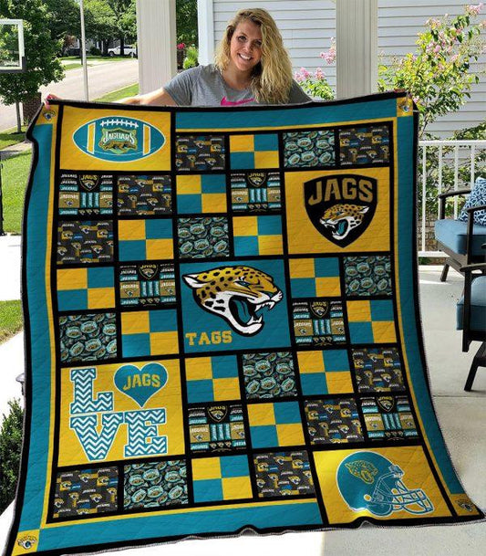 Jacksonville Jaguars Premium Quilt BG72