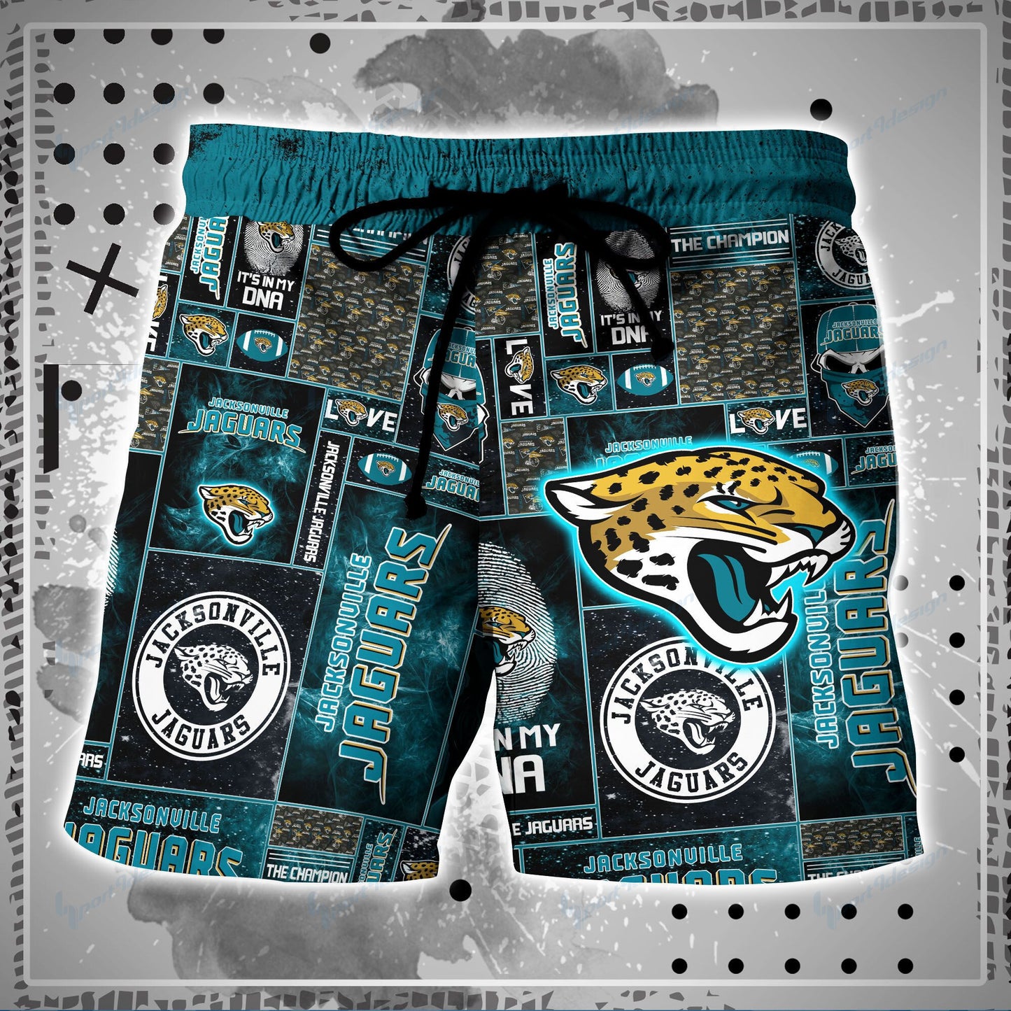 Jacksonville Jaguars Shirt and Shorts BG81