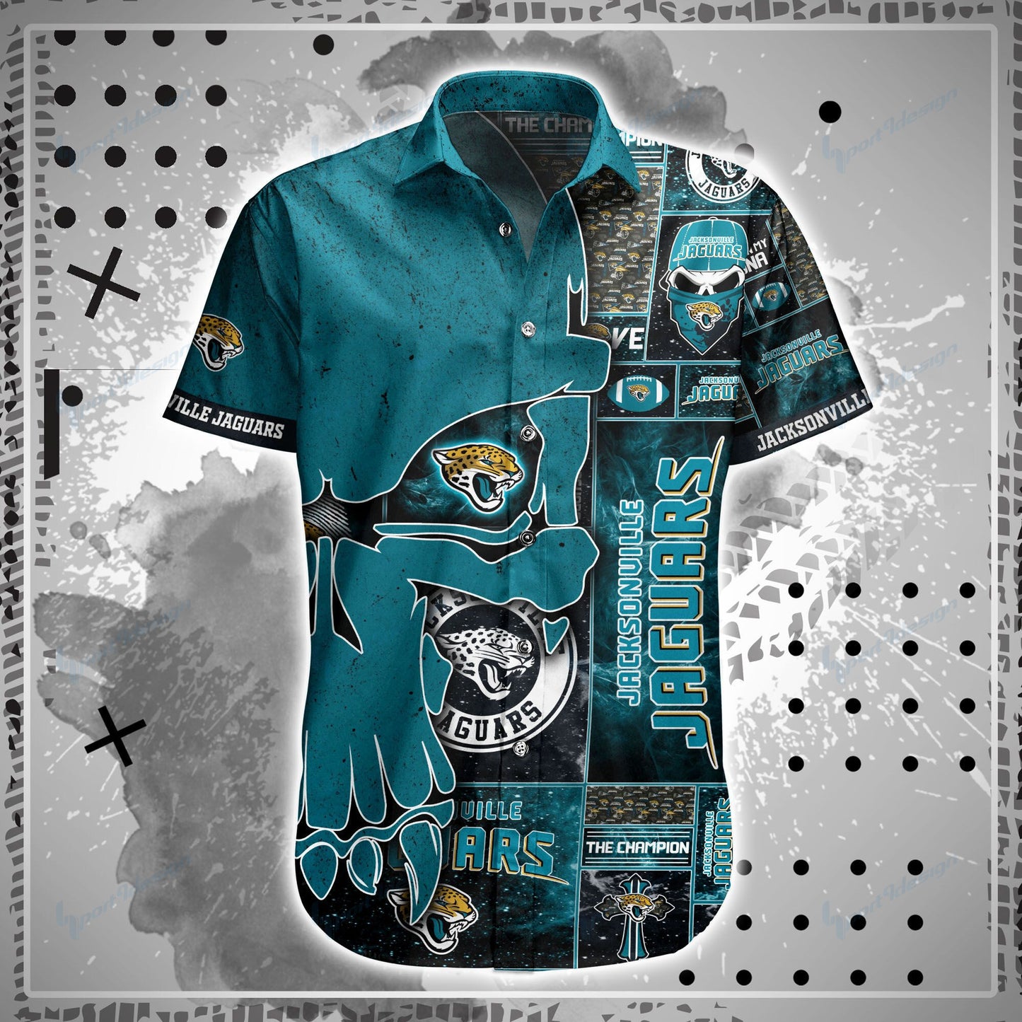 Jacksonville Jaguars Shirt and Shorts BG81