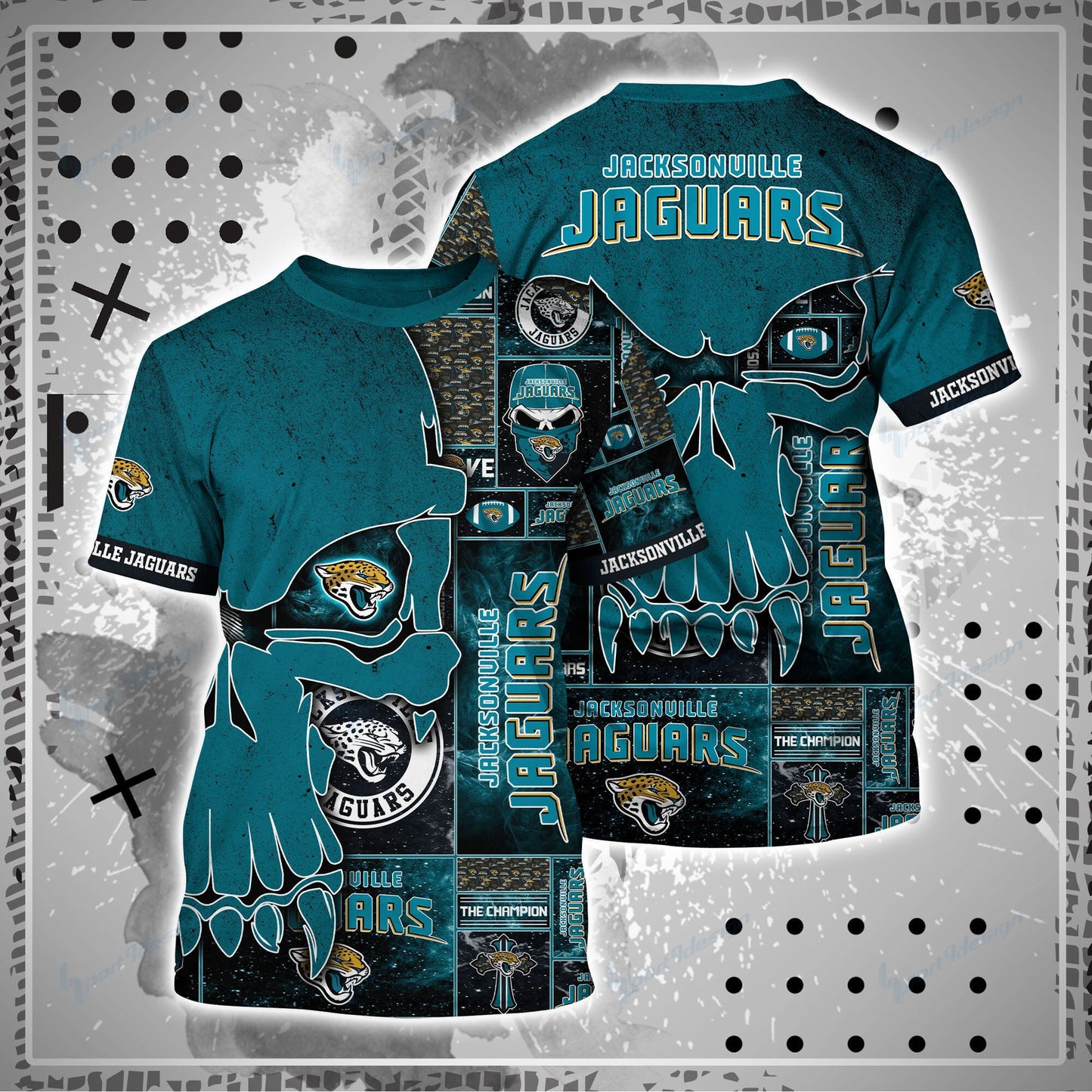 Jacksonville Jaguars Shirt and Shorts BG81