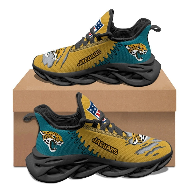Jacksonville Jaguars Sneakers 3D Max Soul Shoes