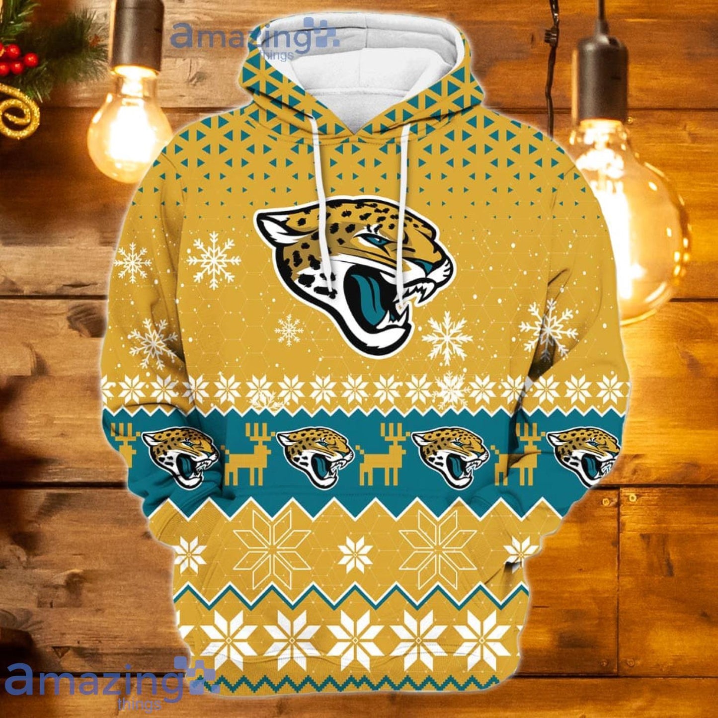 Jacksonville Jaguars Christmas Hoodie BBHD867
