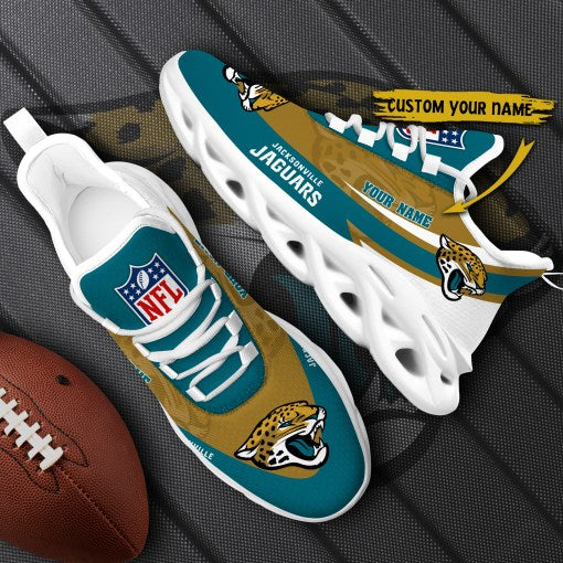Jacksonville Jaguars Personalized Yezy Running Sneakers SPDMS798