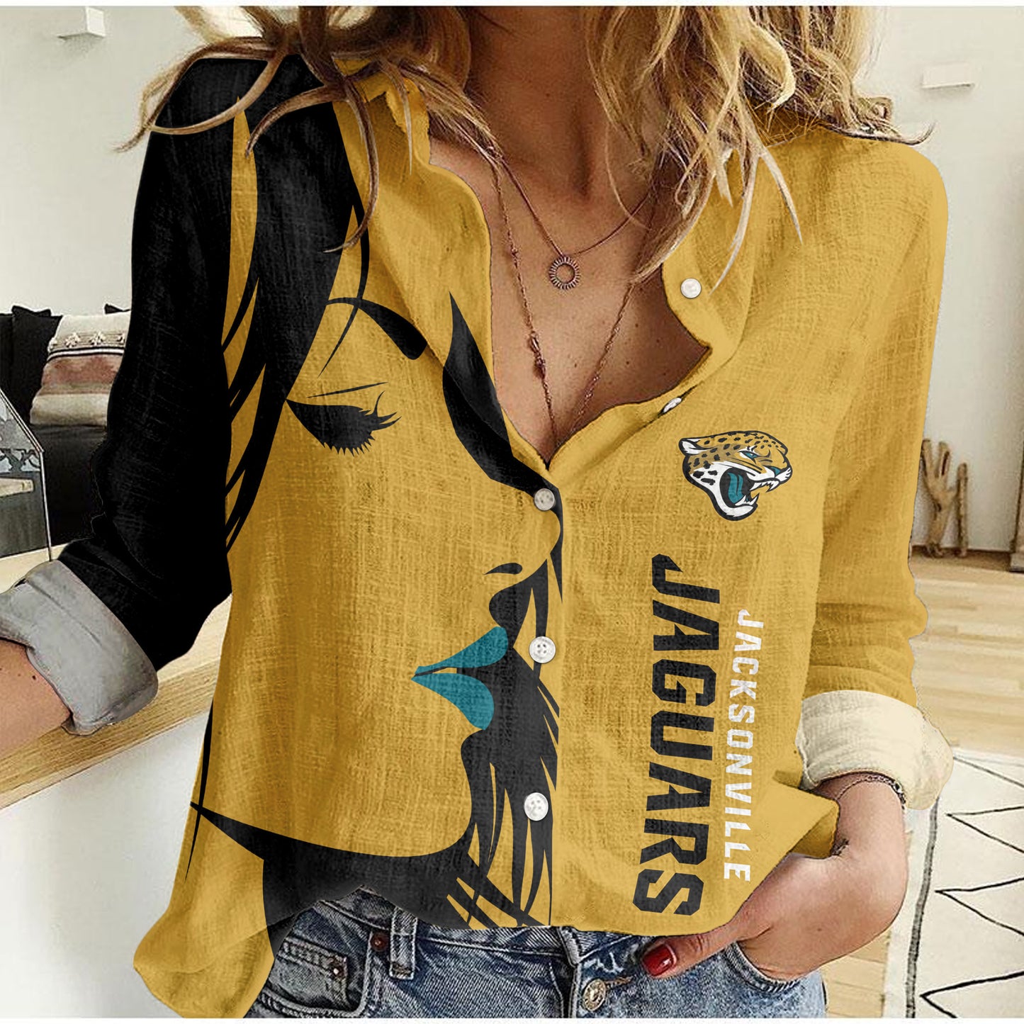 Jacksonville Jaguars Woman Shirt BG101