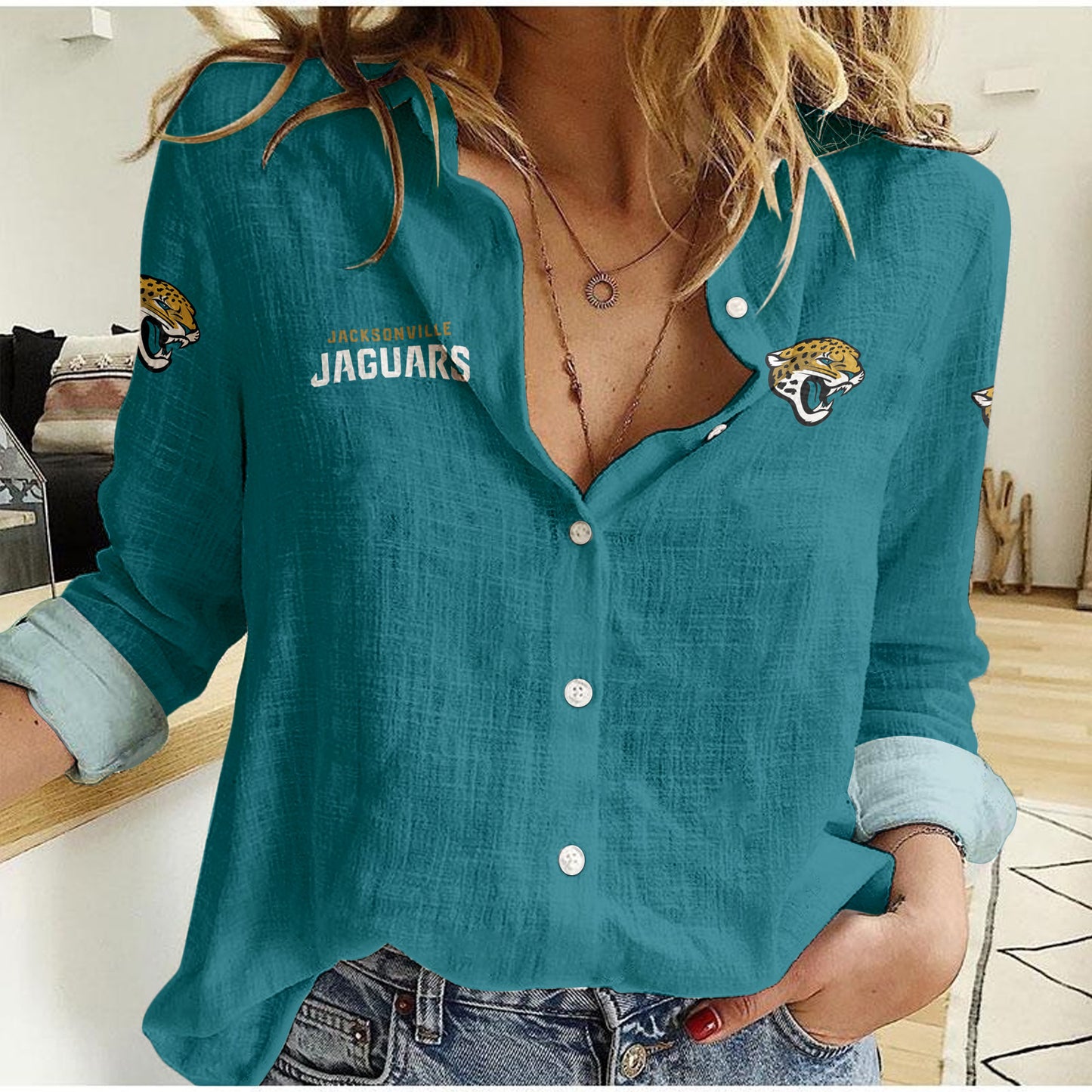 Jacksonville Jaguars Woman Shirt BG26