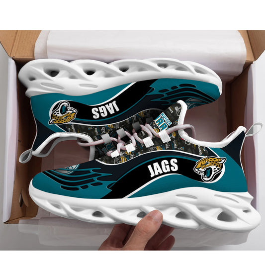 Jacksonville Jaguars Yezy Running Sneakers BB188