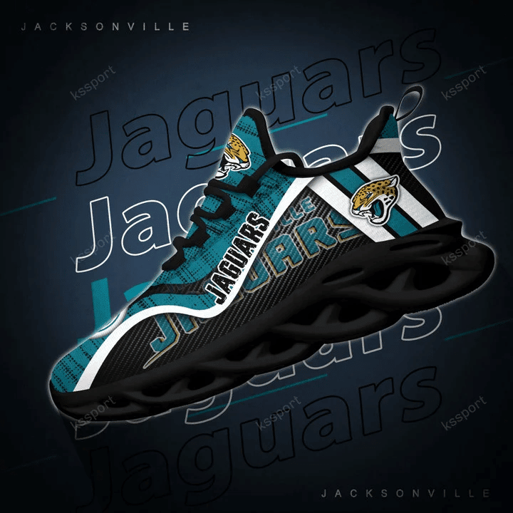 Jacksonville Jaguars Yezy Running Sneakers BG786