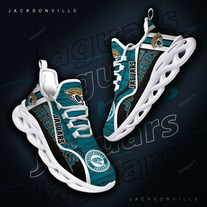 Jacksonville Jaguars Yezy Running Sneakers BG786