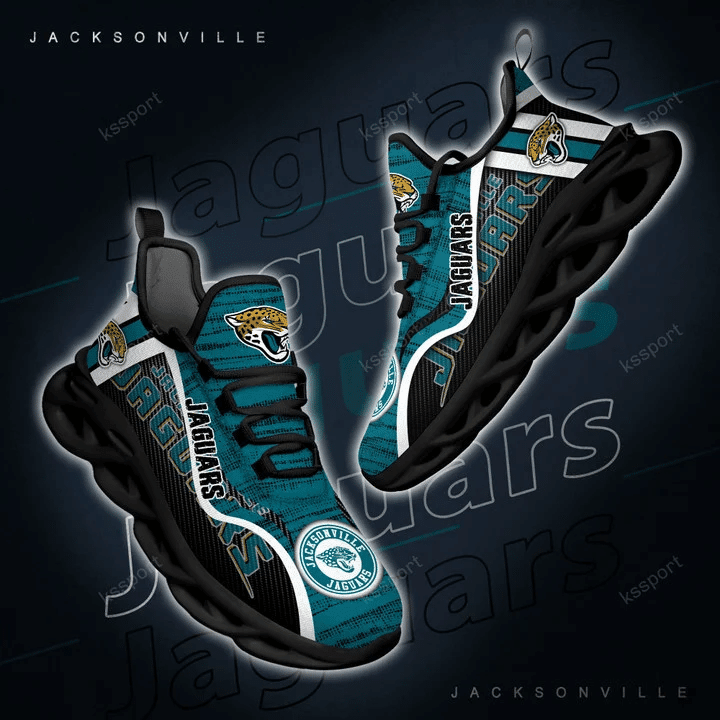 Jacksonville Jaguars Yezy Running Sneakers BG786
