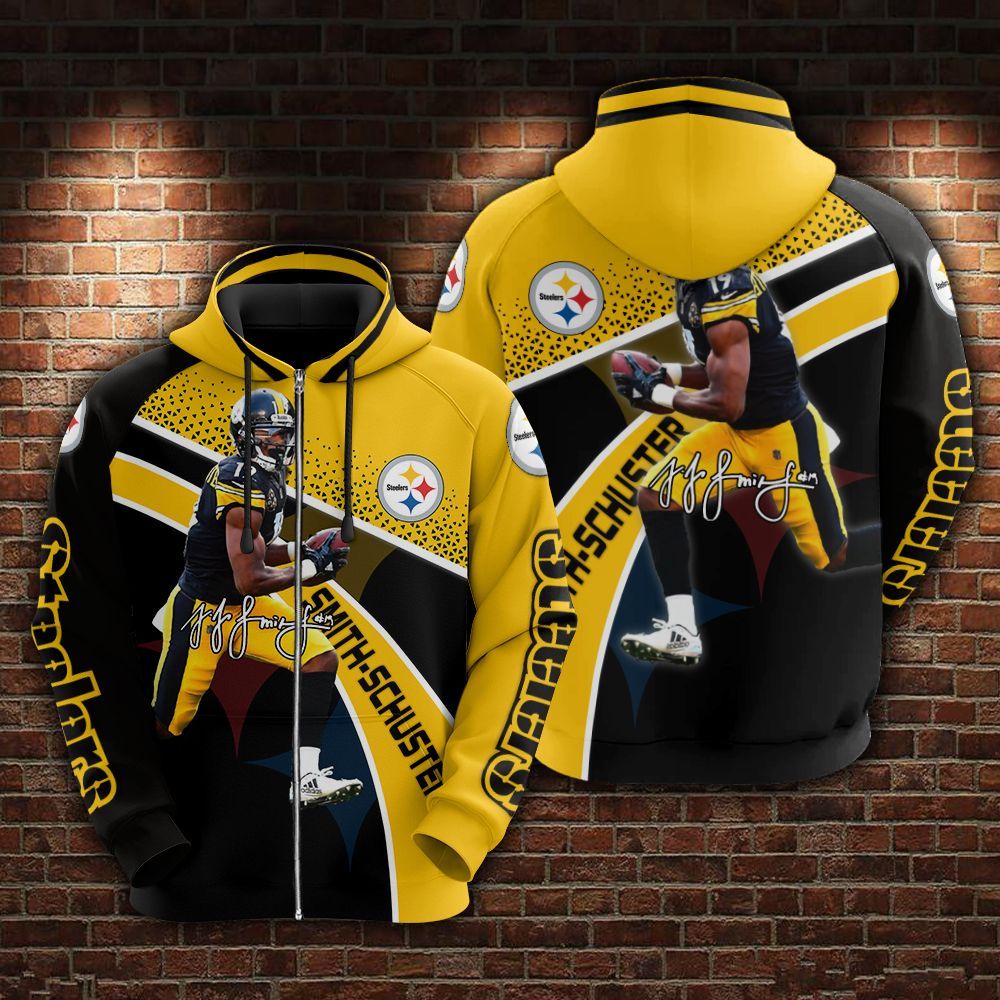 JuJu Smith-Schuster – Pittsburgh Steelers Limited Hoodie 807