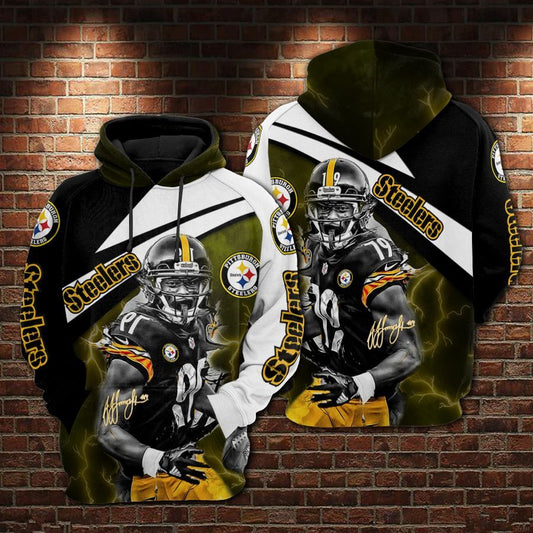 JuJu Smith-Schuster – Pittsburgh Steelers Limited Hoodie 992