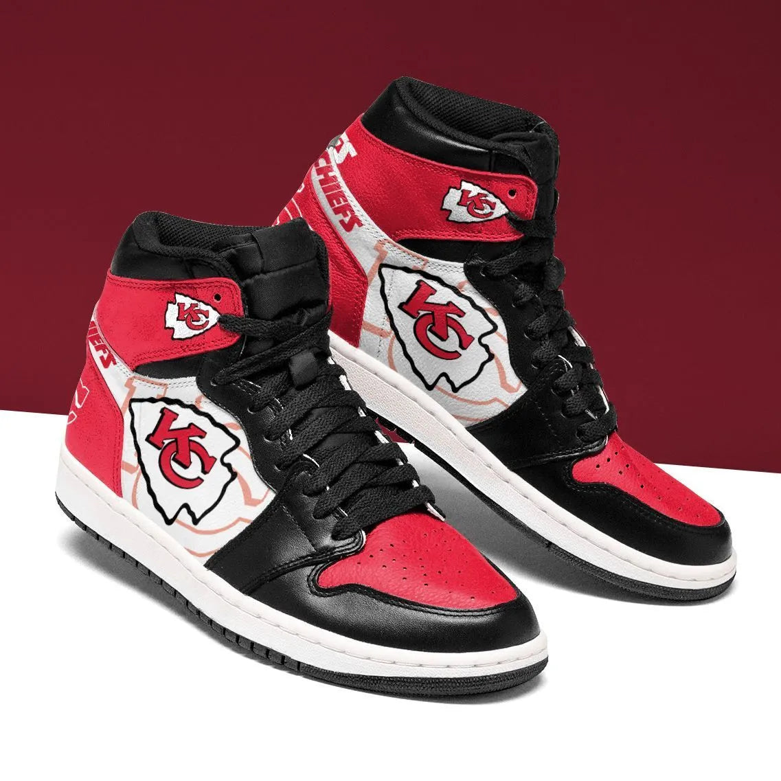 Kansas City Chiefs 2 Custom Jshoes