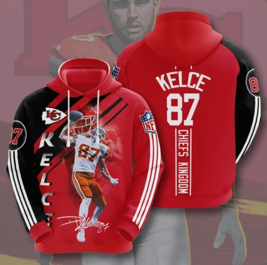 KANSAS CITY CHIEFS 3D LIMITED HOODIE 3017
