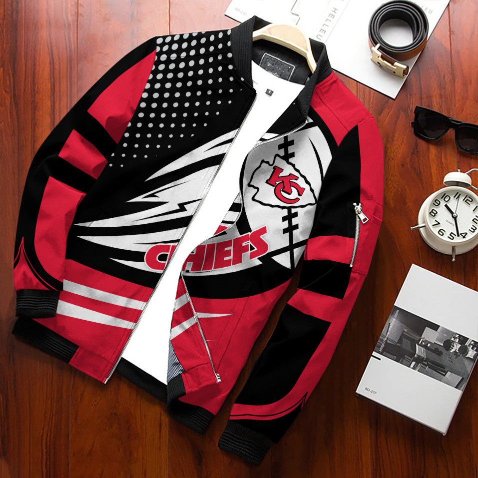 Kansas City Chiefs Bomber Jacket BG123