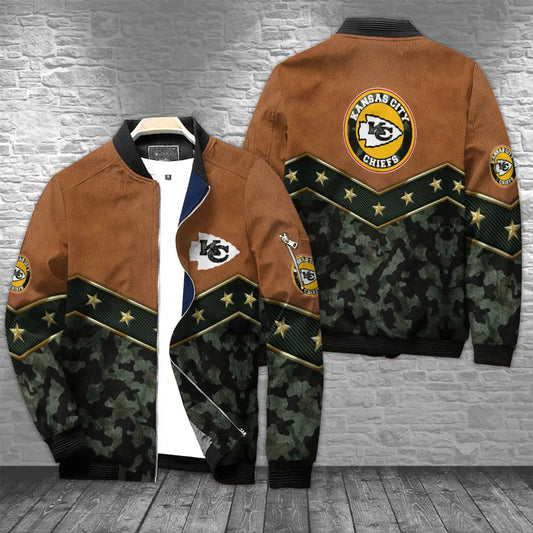 Kansas City Chiefs Bomber Jacket BG589
