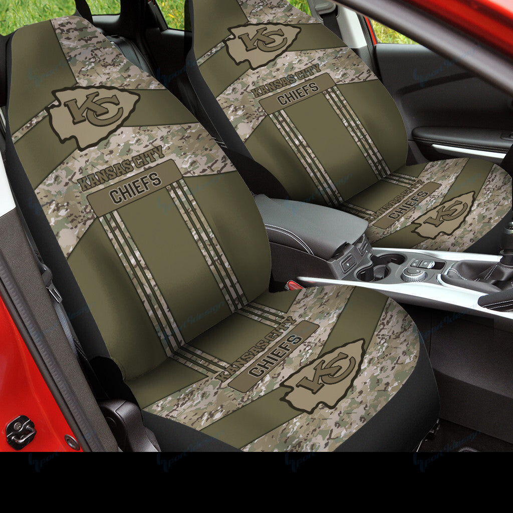 Kansas City Chiefs Car Seat Covers BG83