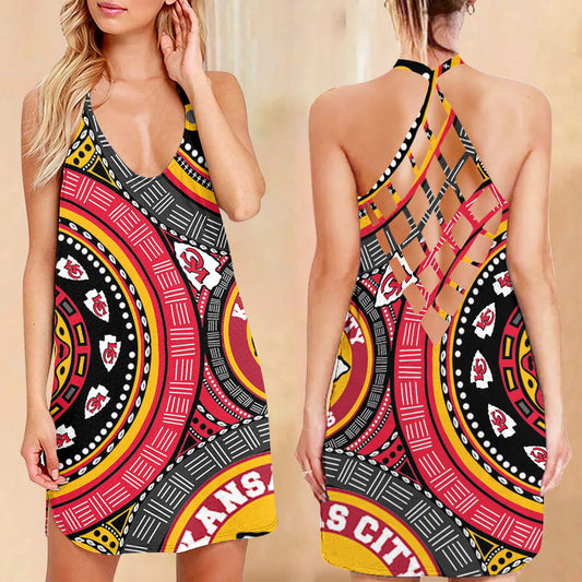Kansas City Chiefs Criss-Cross Dress 03