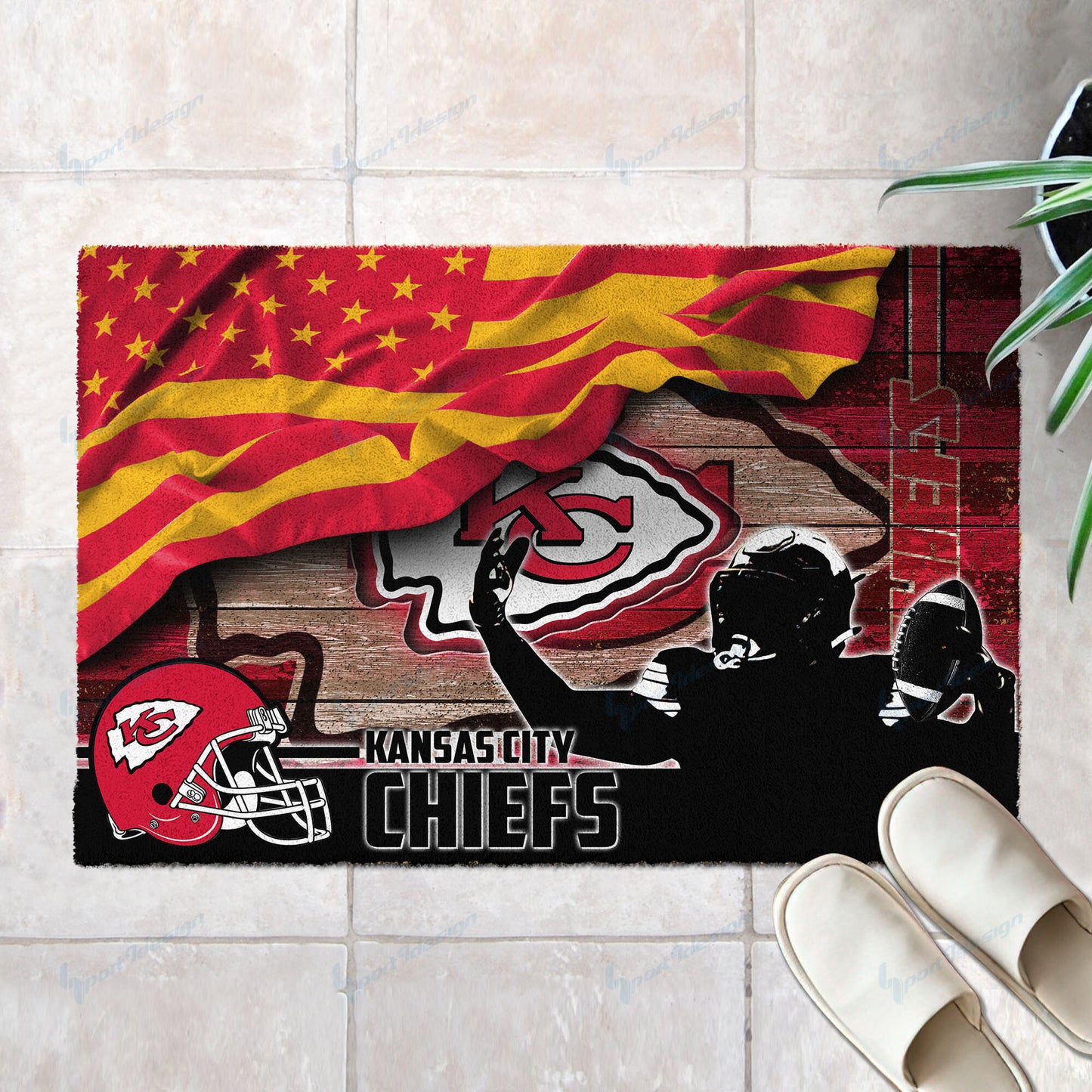 Kansas City Chiefs Doormat BG46