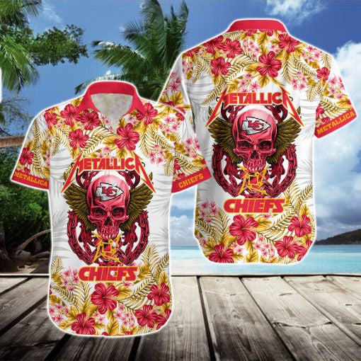 Kansas City Chiefs Hawaii Shirt & Shorts BG340