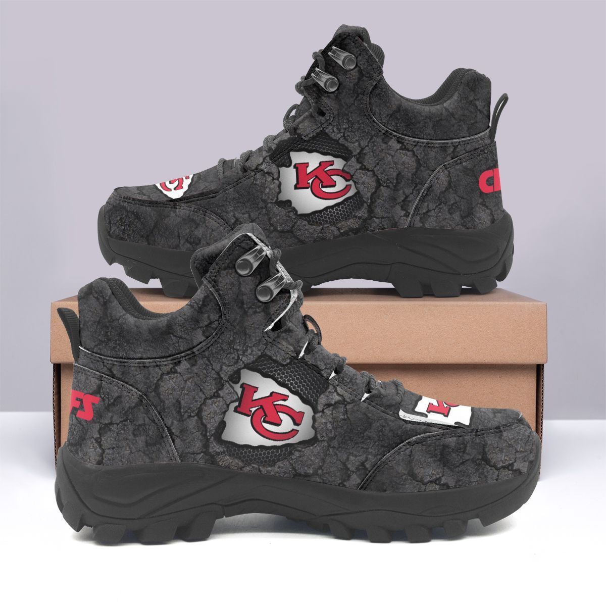 Kansas City Chiefs Hiking Shoes 61