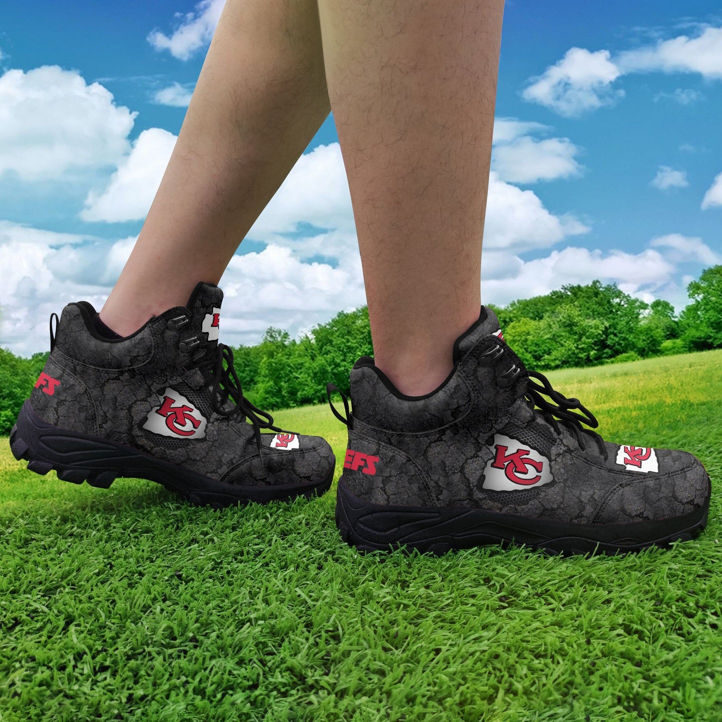Kansas City Chiefs Hiking Shoes 61