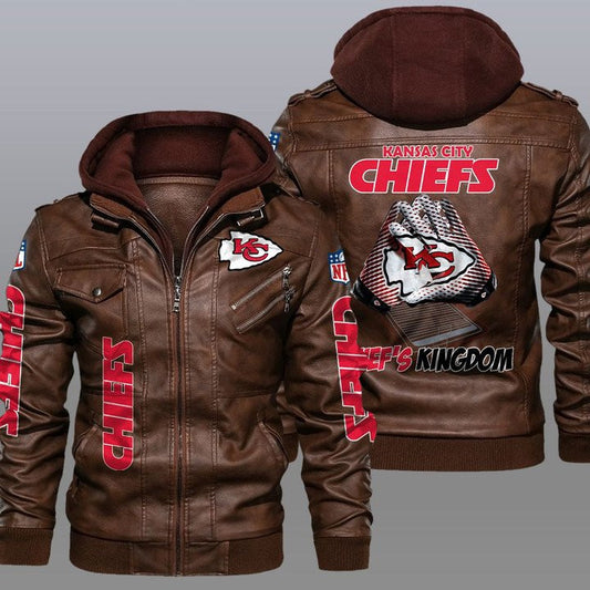Kansas City Chiefs Leather Jacket 16