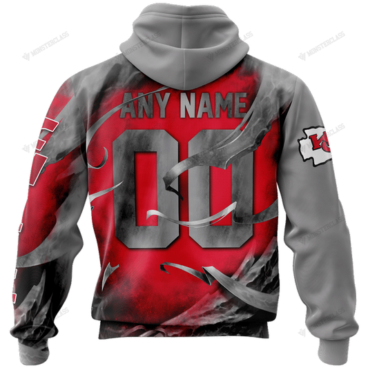 Kansas City Chiefs Limited Edition All Over Print Hoodie Sweatshirt Zip Hoodie T shirt Unisex 877
