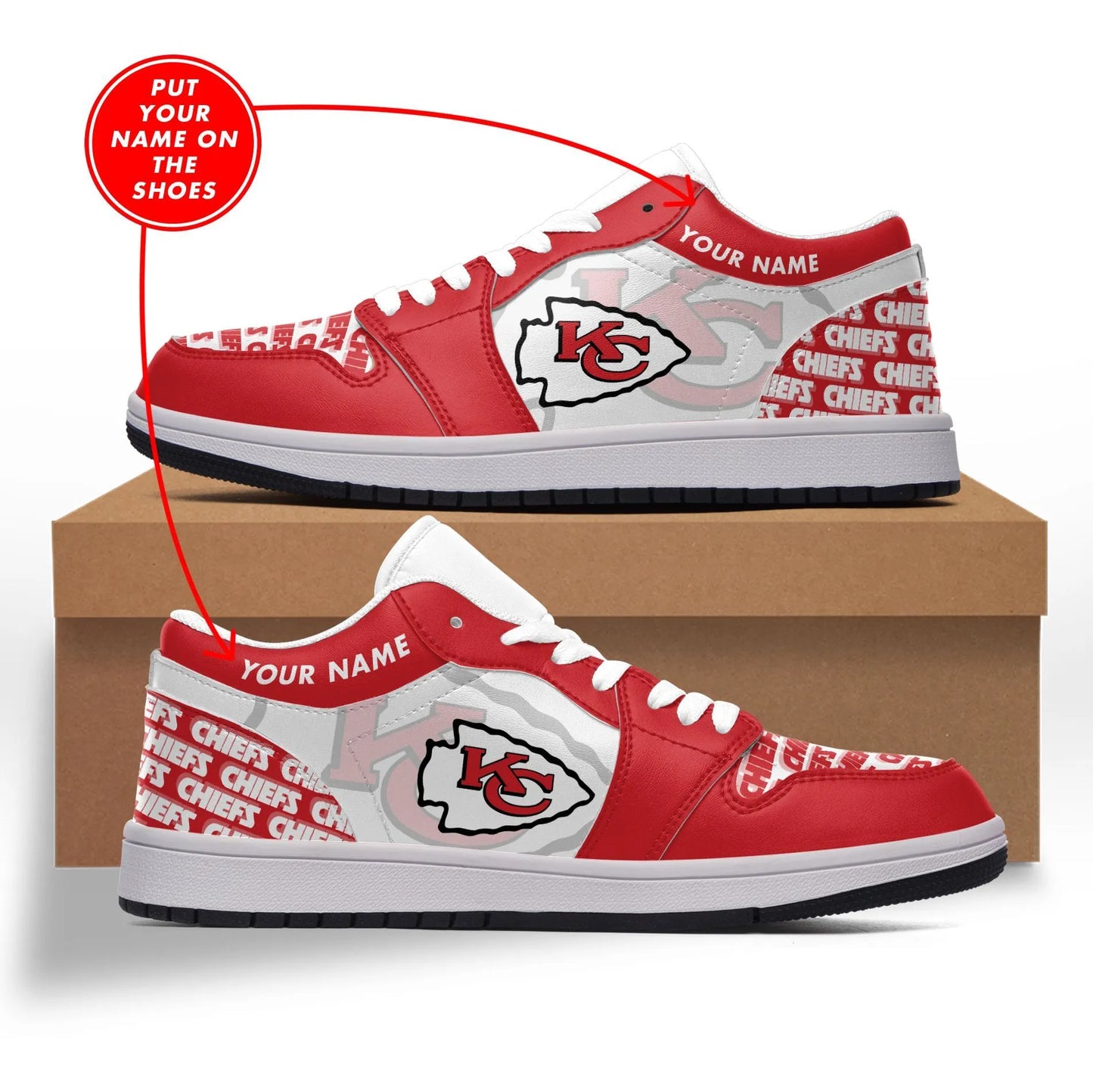 Kansas City Chiefs LJ Sneakers 003