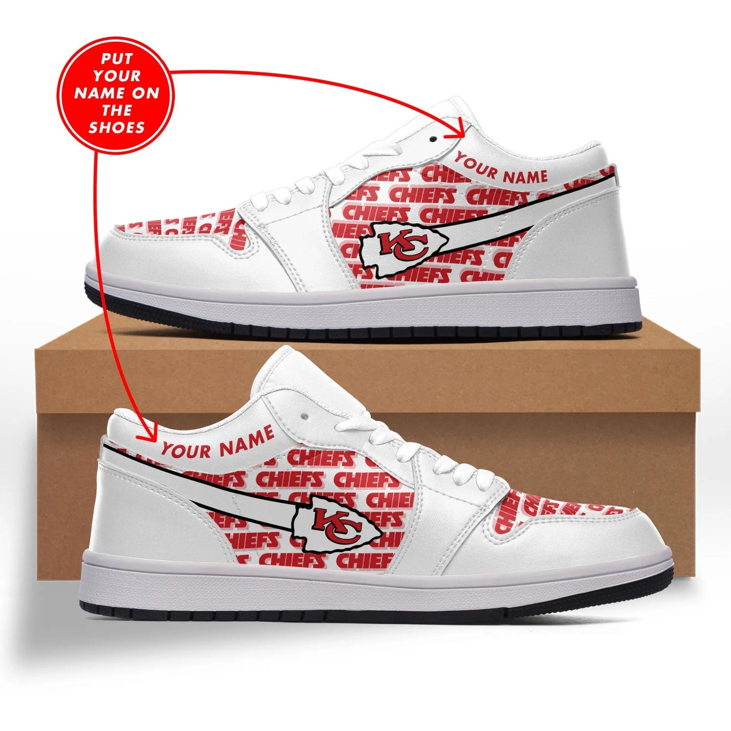 Kansas City Chiefs LJ Sneakers 004