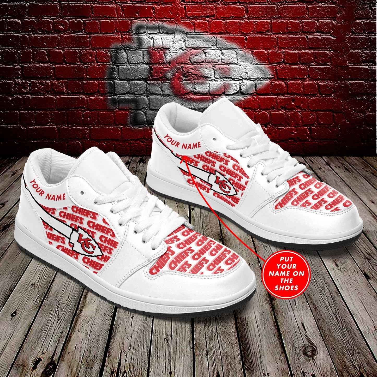 Kansas City Chiefs LJ Sneakers 004