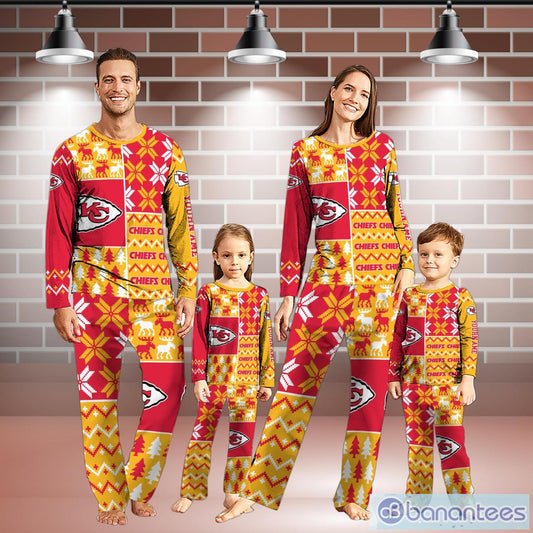 Kansas City Chiefs Pajamas Christmas Gift For Family AZCPYZAM112