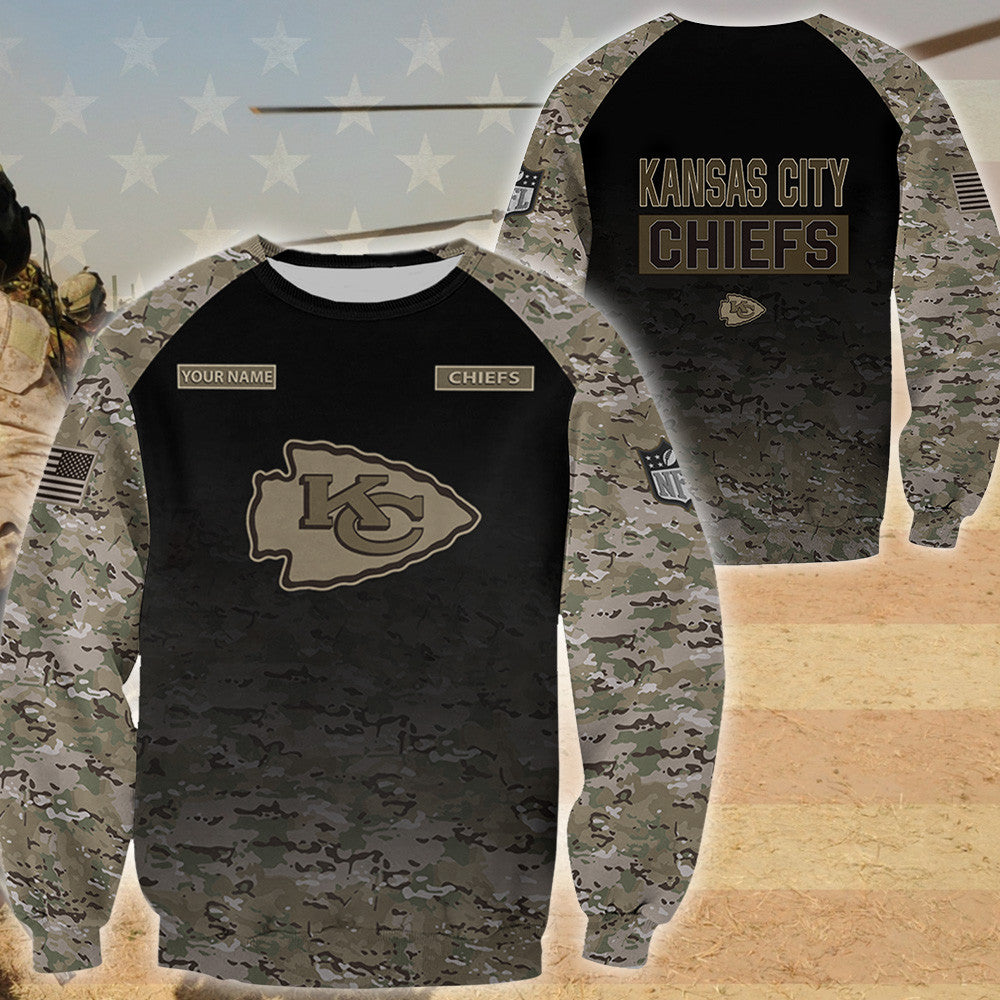 Kansas City Chiefs Personalized All Over Printed 188