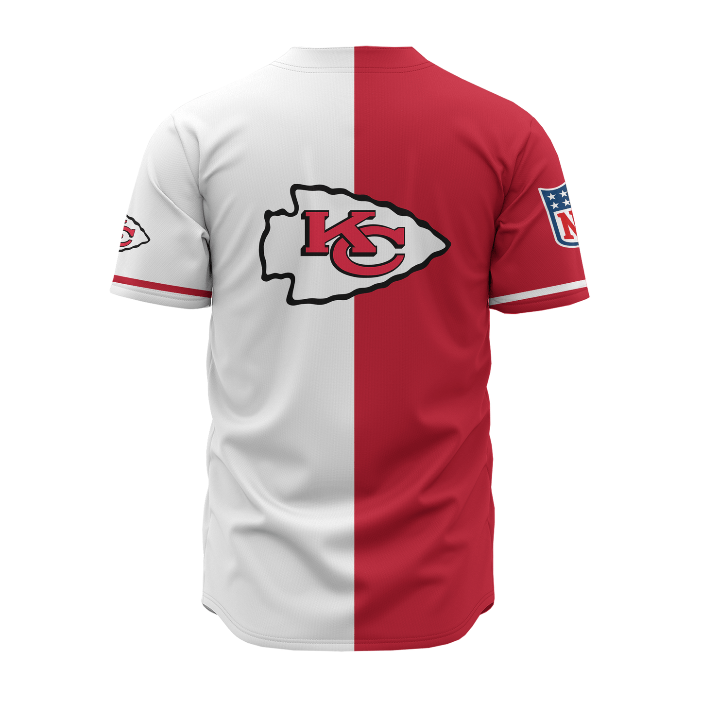 Kansas City Chiefs Personalized Baseball Jersey 516