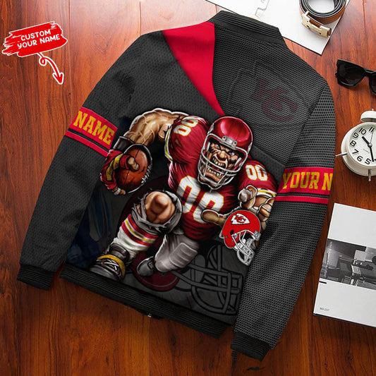 Kansas City Chiefs Personalized Bomber Jacket BG600