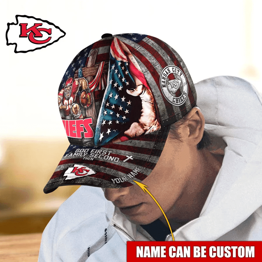 Kansas City Chiefs Personalized Classic Cap BB355