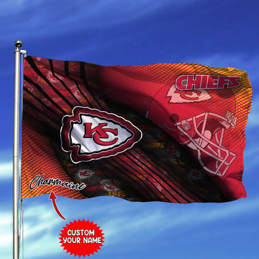Kansas City Chiefs Personalized Flag 221