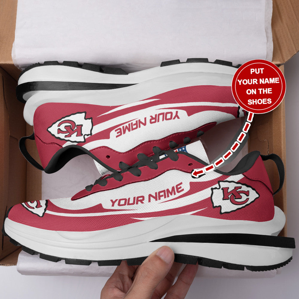 Kansas City Chiefs Personalized HF3 Sneakers 23