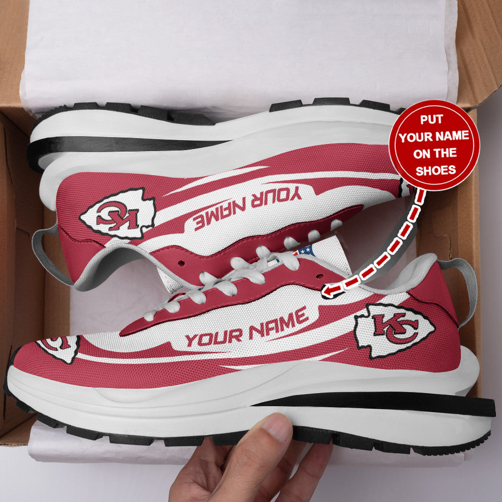 Kansas City Chiefs Personalized HF3 Sneakers 23