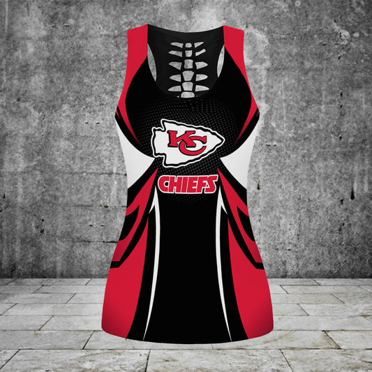 Kansas City Chiefs Personalized Leggings And Tank Top BG102