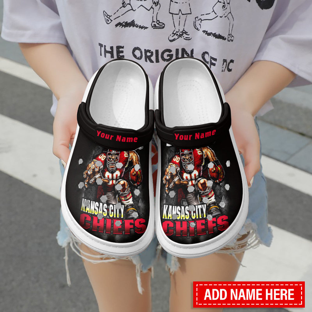 Kansas City Chiefs Personalized Limited Clog BG121